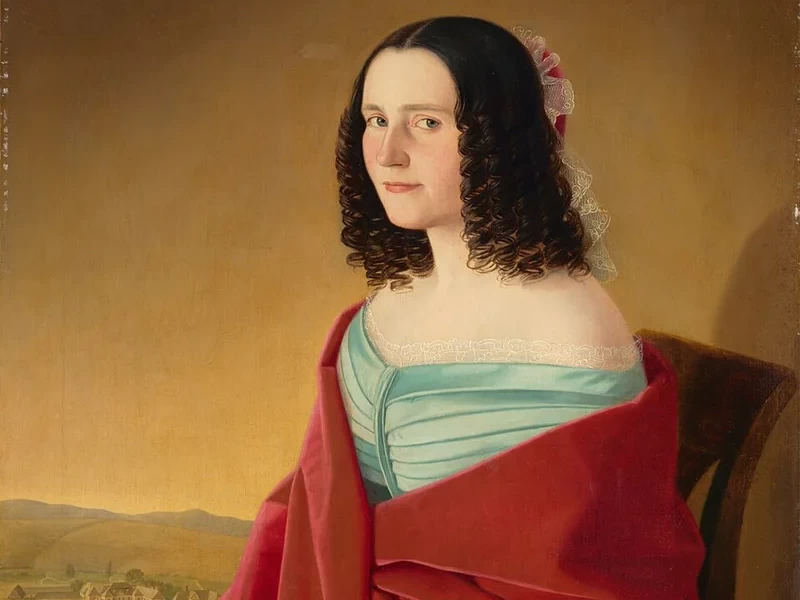 1817-Jozef Božetech Klemens - Ritratto di Mária Szmrecsányi - Galleria Nazionale Slovacca
